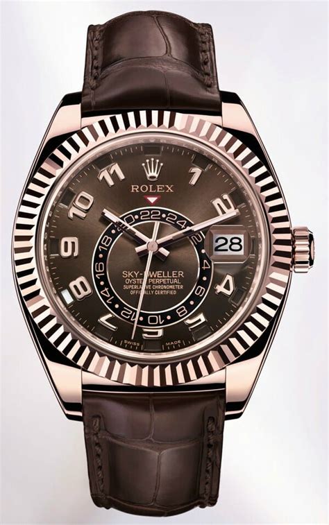 rolex sky dweller leather band|rolex sky dweller straps.